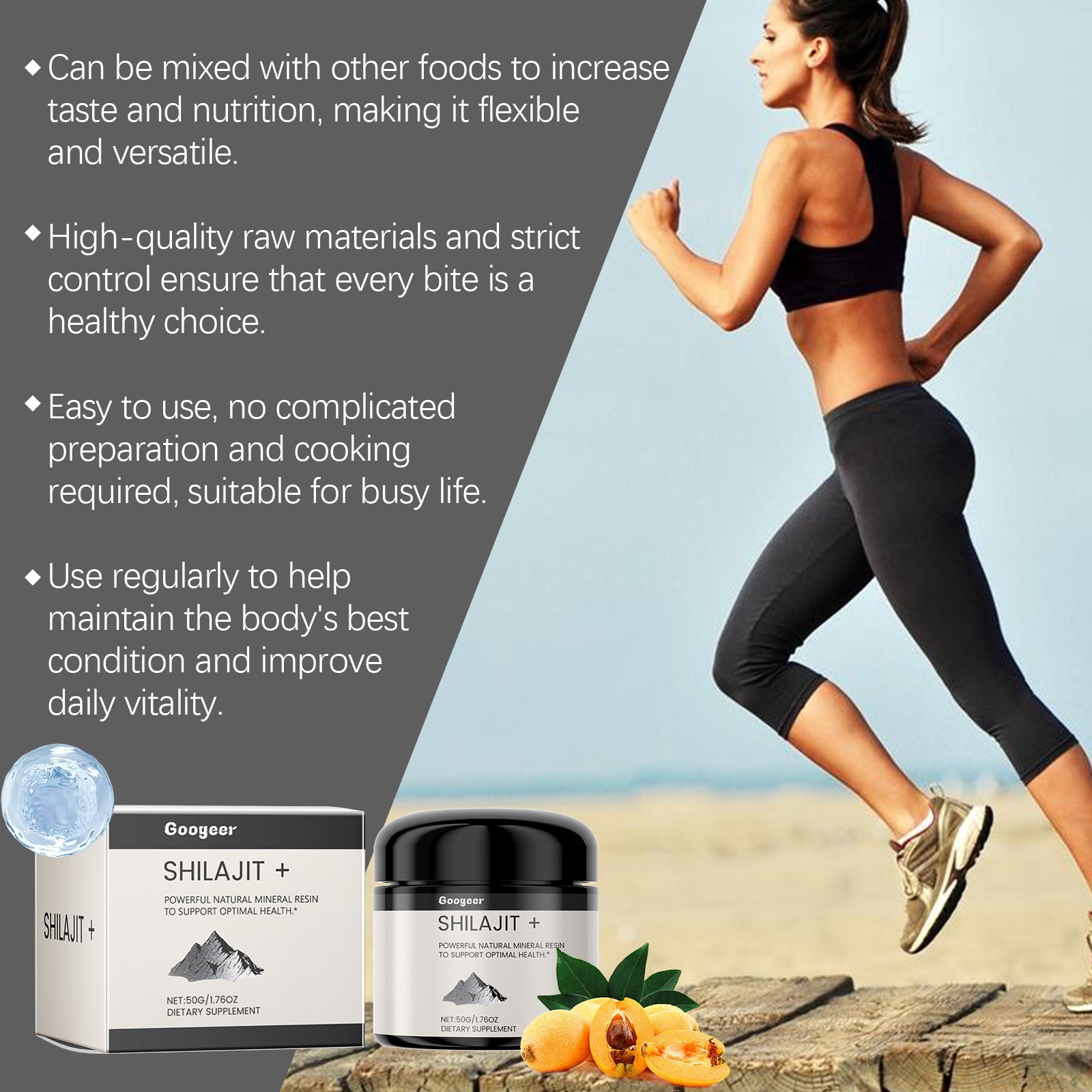 ShilajitHQ Pure Shilajit Resin – Premium Dietary Supplement